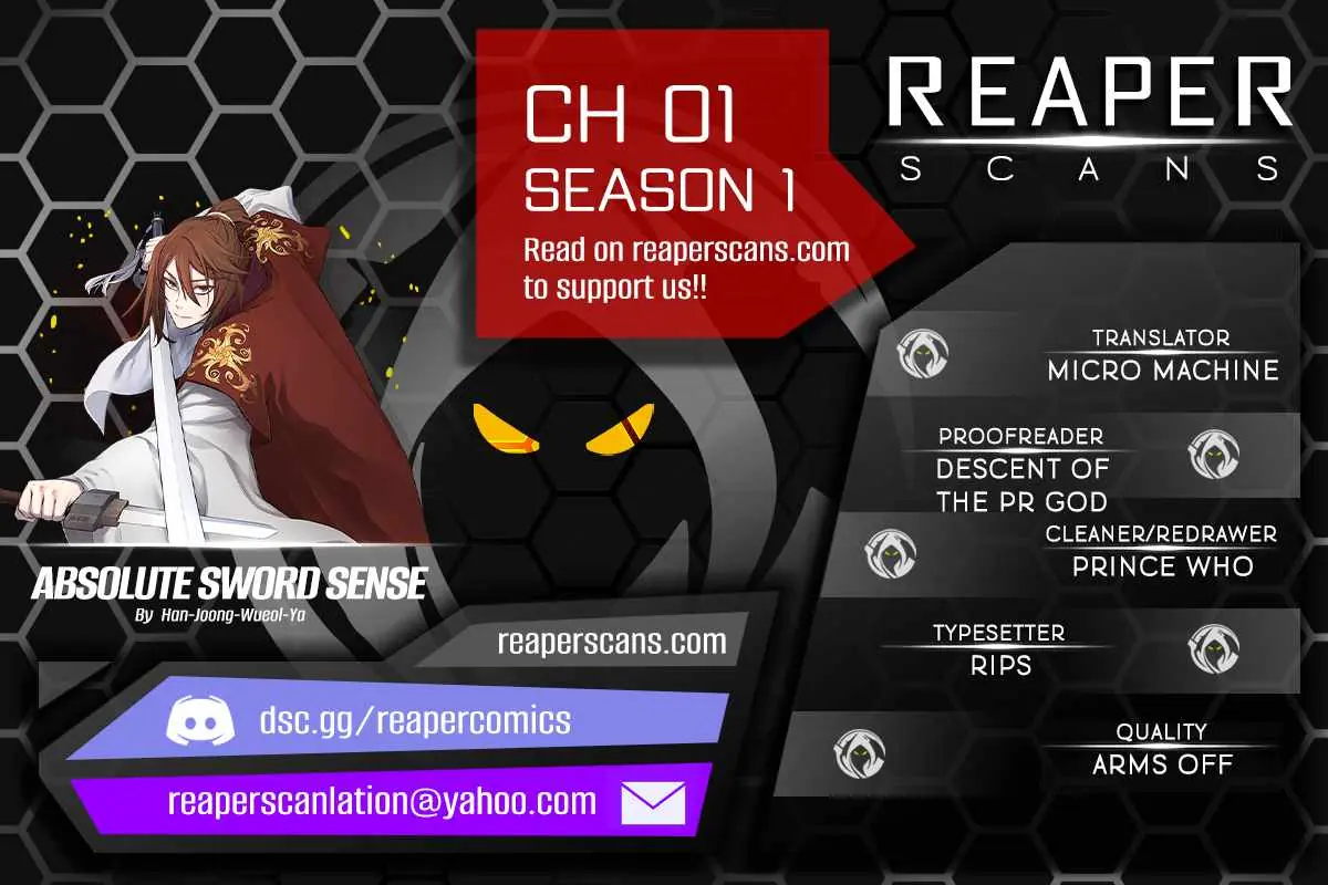 Absolute Sword Sense Chapter 1 Page 1