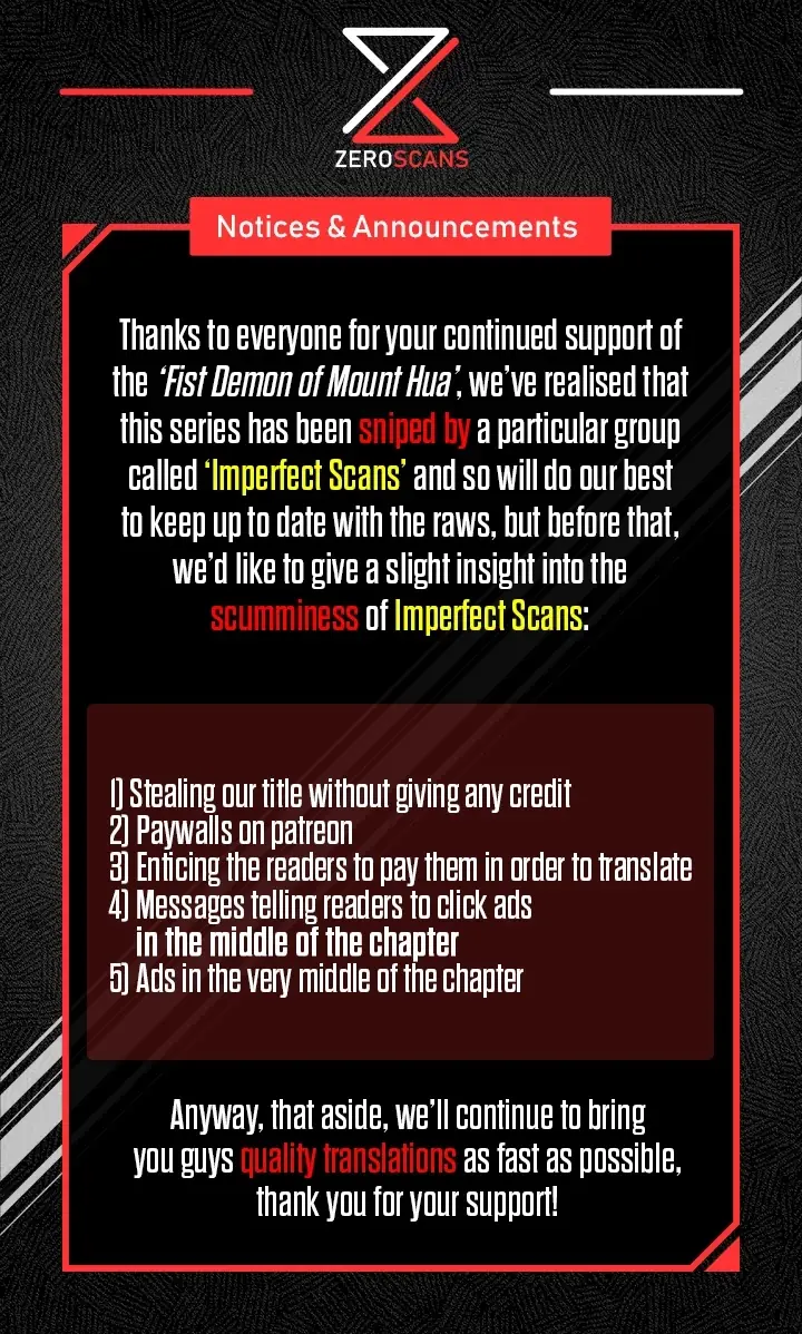 Fist Demon of Mount Hua Chapter 87 Page 94