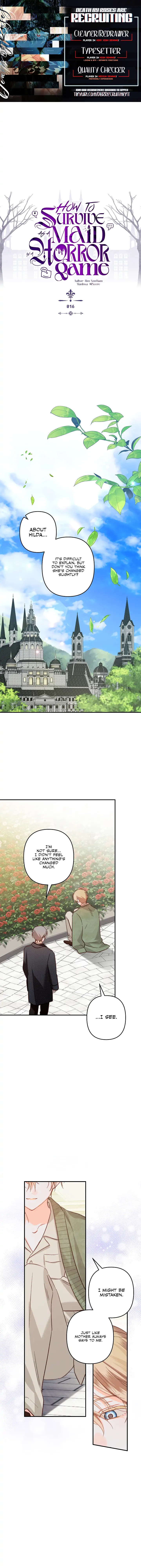 How to Survive as a Maid in a Horror Game Chapter 16 Page 2
