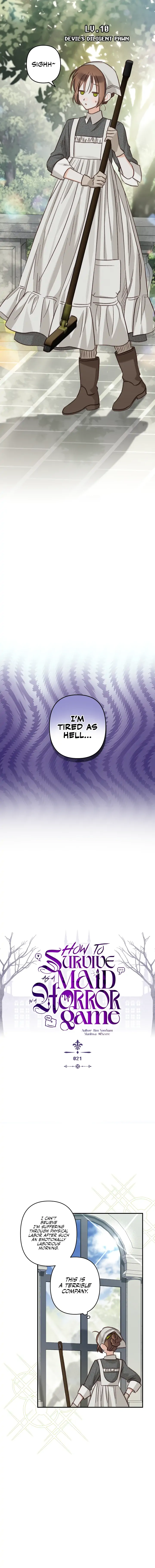 How to Survive as a Maid in a Horror Game Chapter 21 Page 10