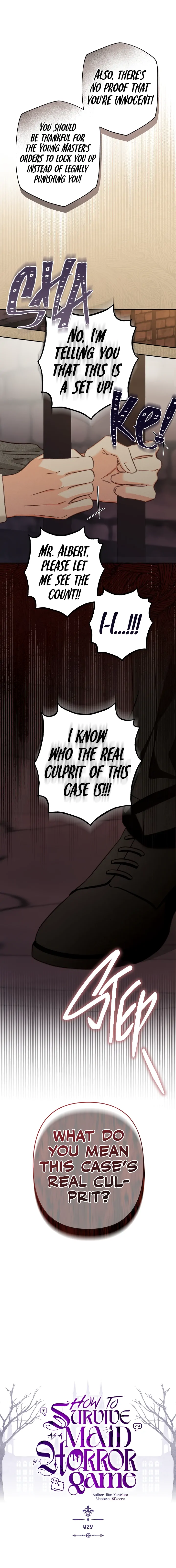 How to Survive as a Maid in a Horror Game Chapter 29 Page 20
