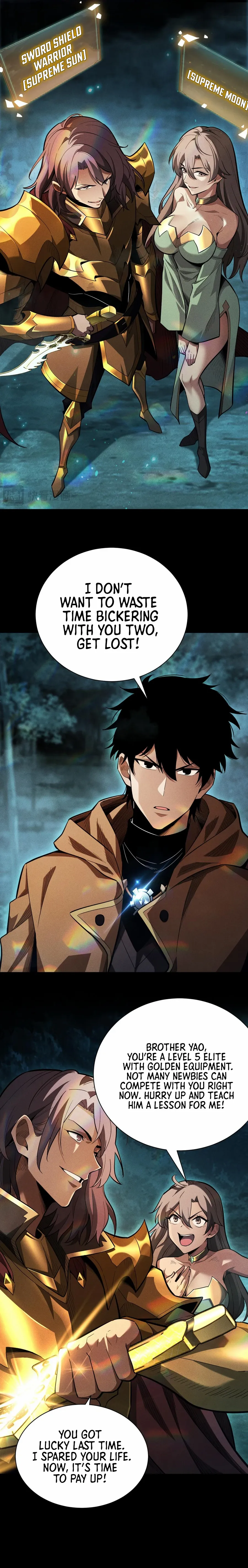 I Awoke as a God After Auto-Battling for a Million Years Chapter 5 Page 109