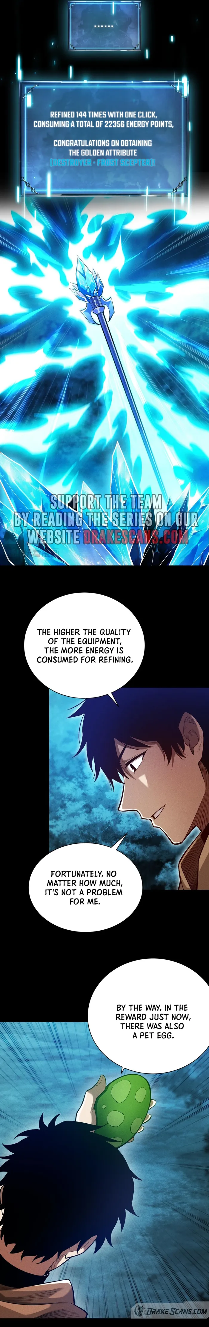 I Awoke as a God After Auto-Battling for a Million Years Chapter 6 Page 45