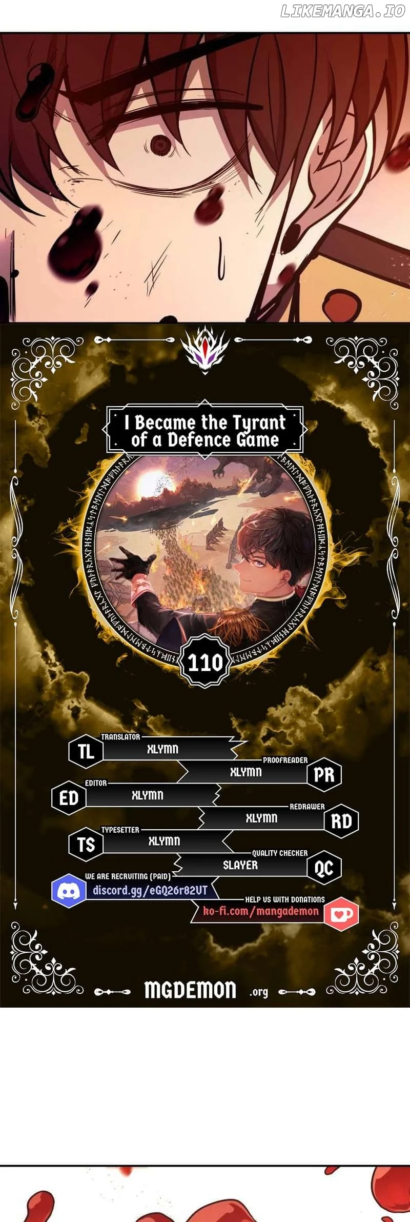 I Became the Tyrant of a Defence Game Chapter 110 Page 2