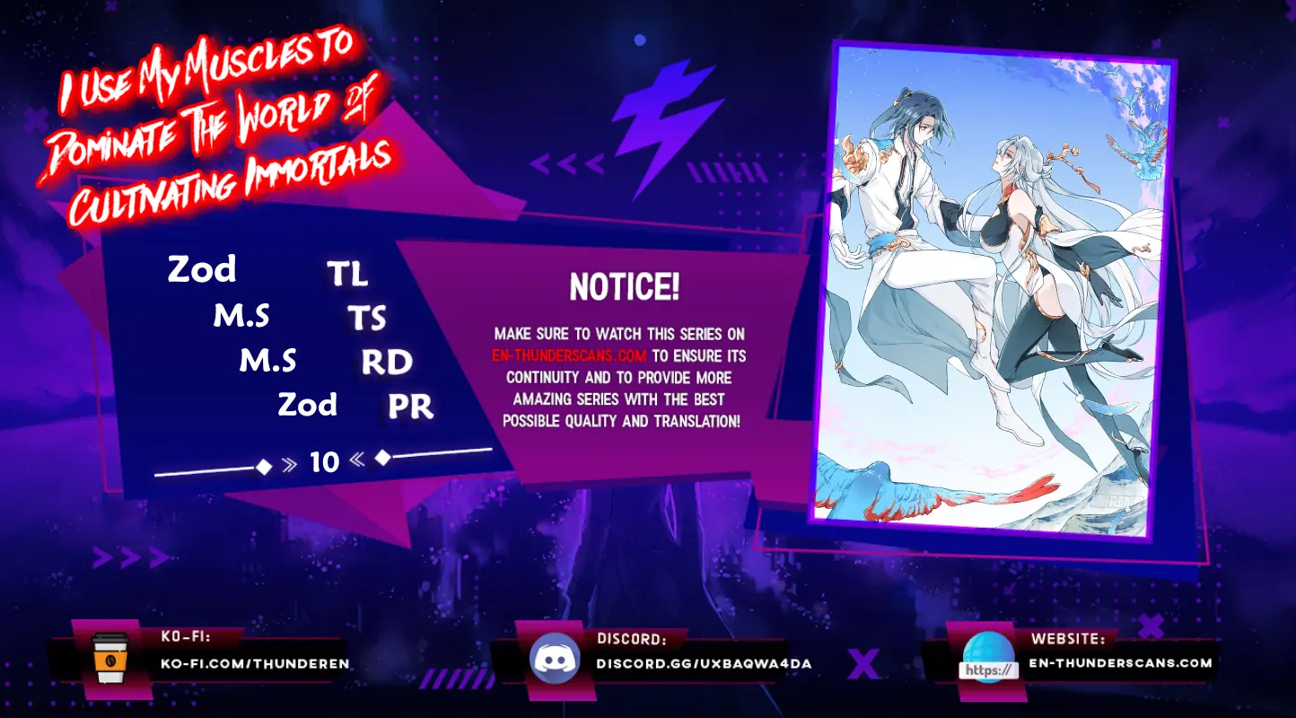 I Use My Muscles to Dominate the World of Cultivating Immortals Chapter 10 Page 1