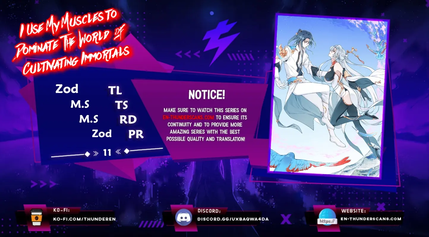 I Use My Muscles to Dominate the World of Cultivating Immortals Chapter 11 Page 1