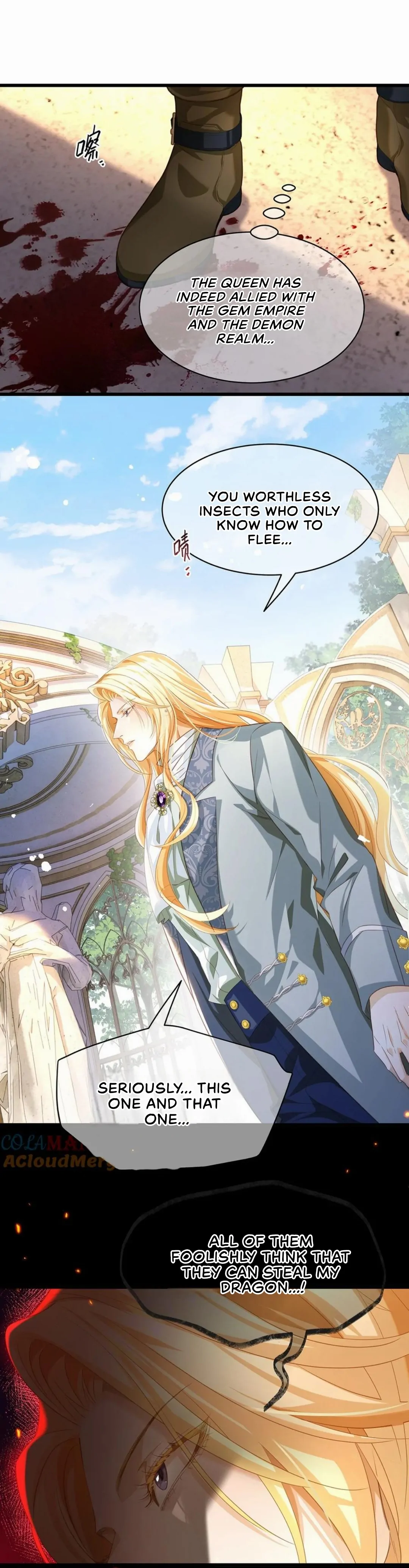 I Was Reborn as His Highness the Prince's Little Evil Dragon Chapter 40 Page 57