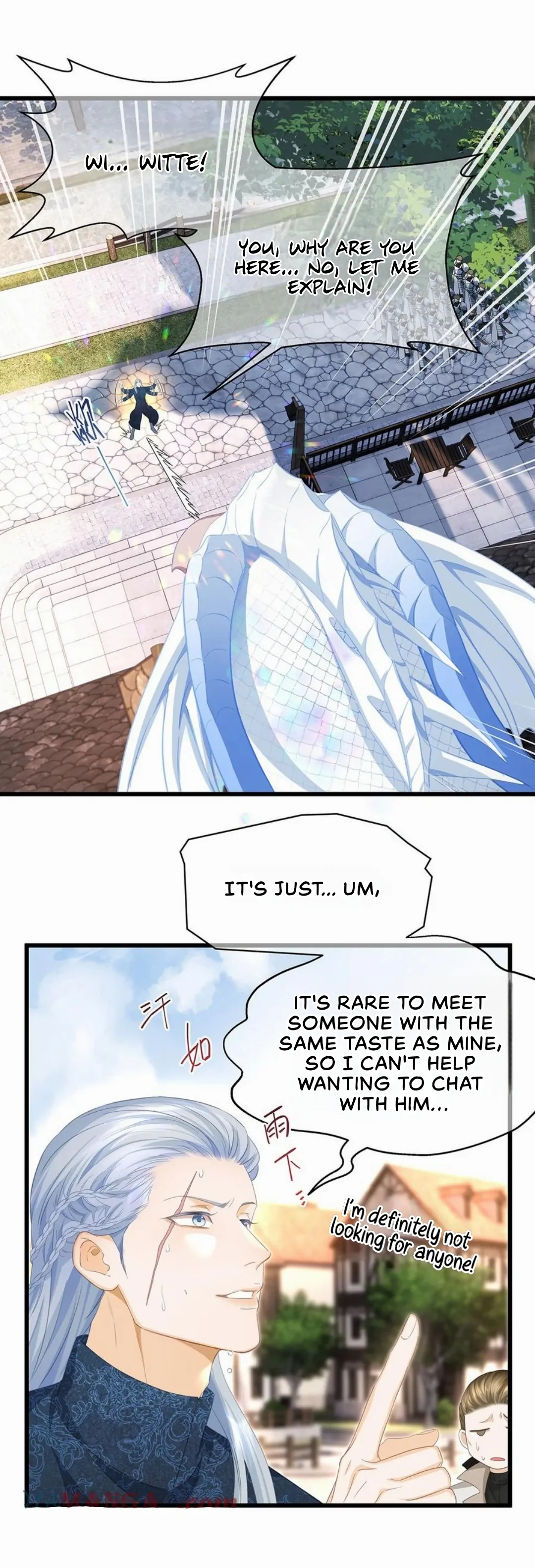 I Was Reborn as His Highness the Prince's Little Evil Dragon Chapter 44 Page 13