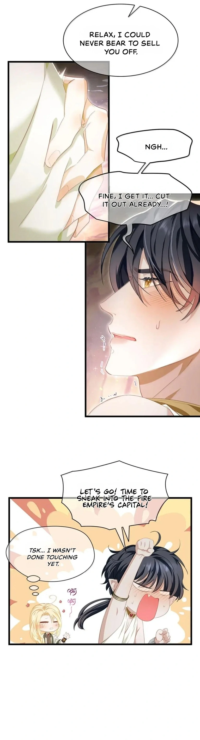 I Was Reborn as His Highness the Prince's Little Evil Dragon Chapter 72 Page 33