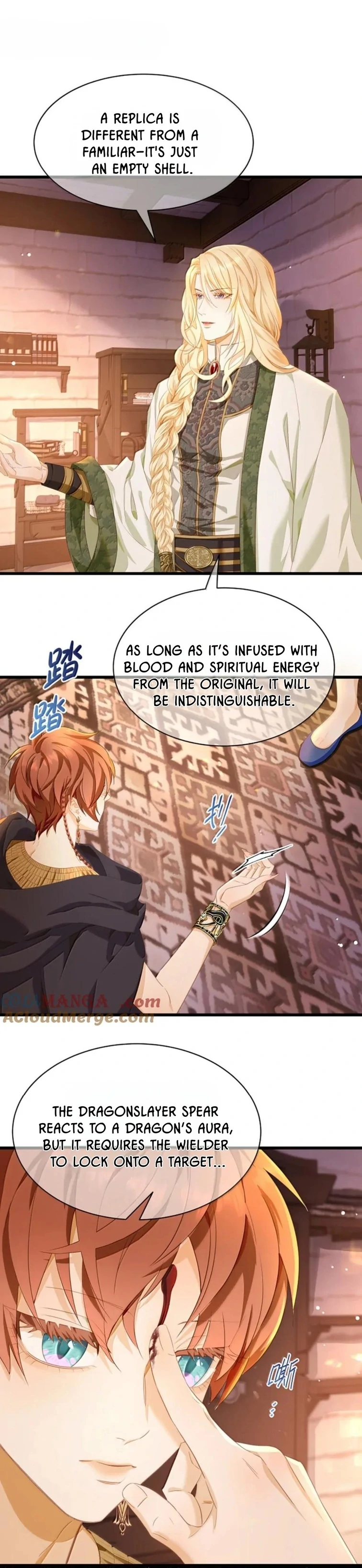I Was Reborn as His Highness the Prince's Little Evil Dragon Chapter 74 Page 35