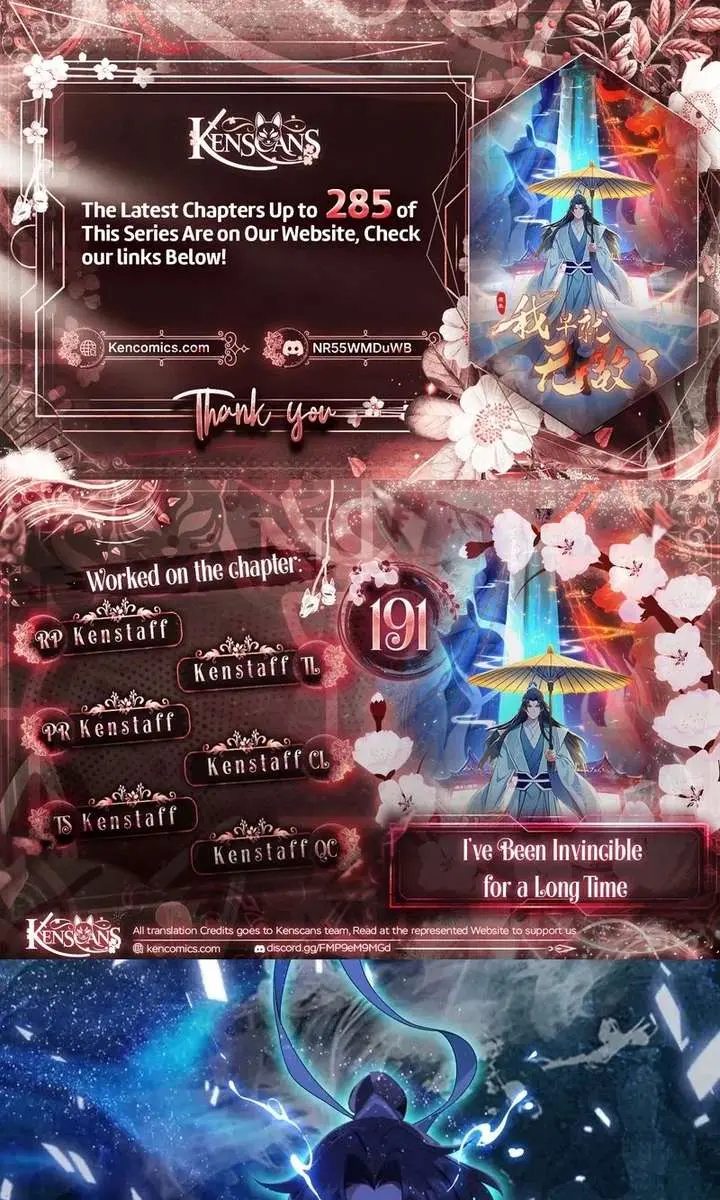 I've Been Invincible for a Long Time Chapter 191 Page 1