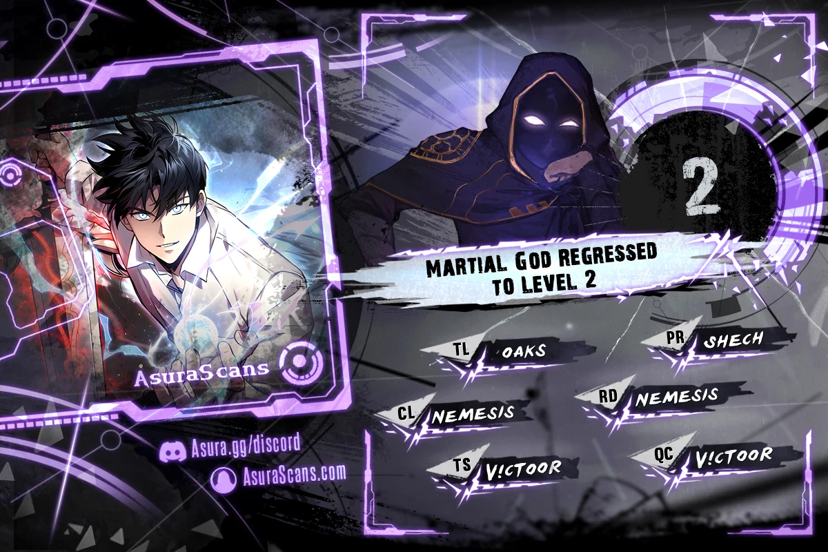 Martial God Regressed to Level 2 Chapter 2 Page 1