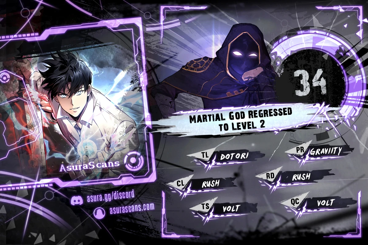 Martial God Regressed to Level 2 Chapter 34 Page 1