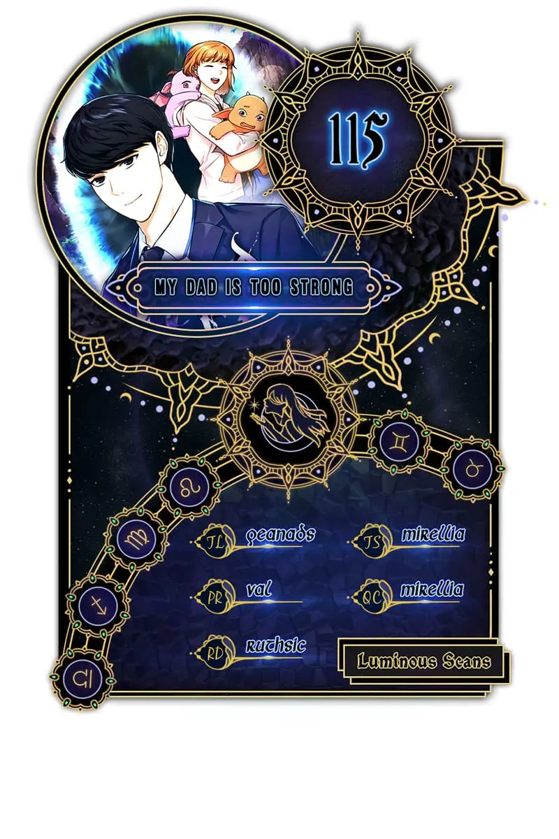 My Dad Is Too Strong Chapter 115 Page 1