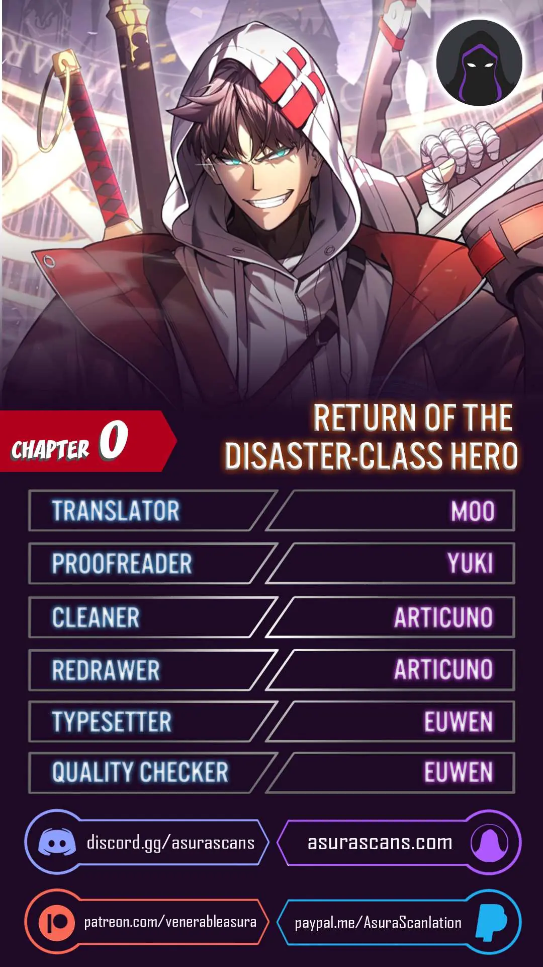 Return of Disaster Class Hero Chapter 0.1 Page 1