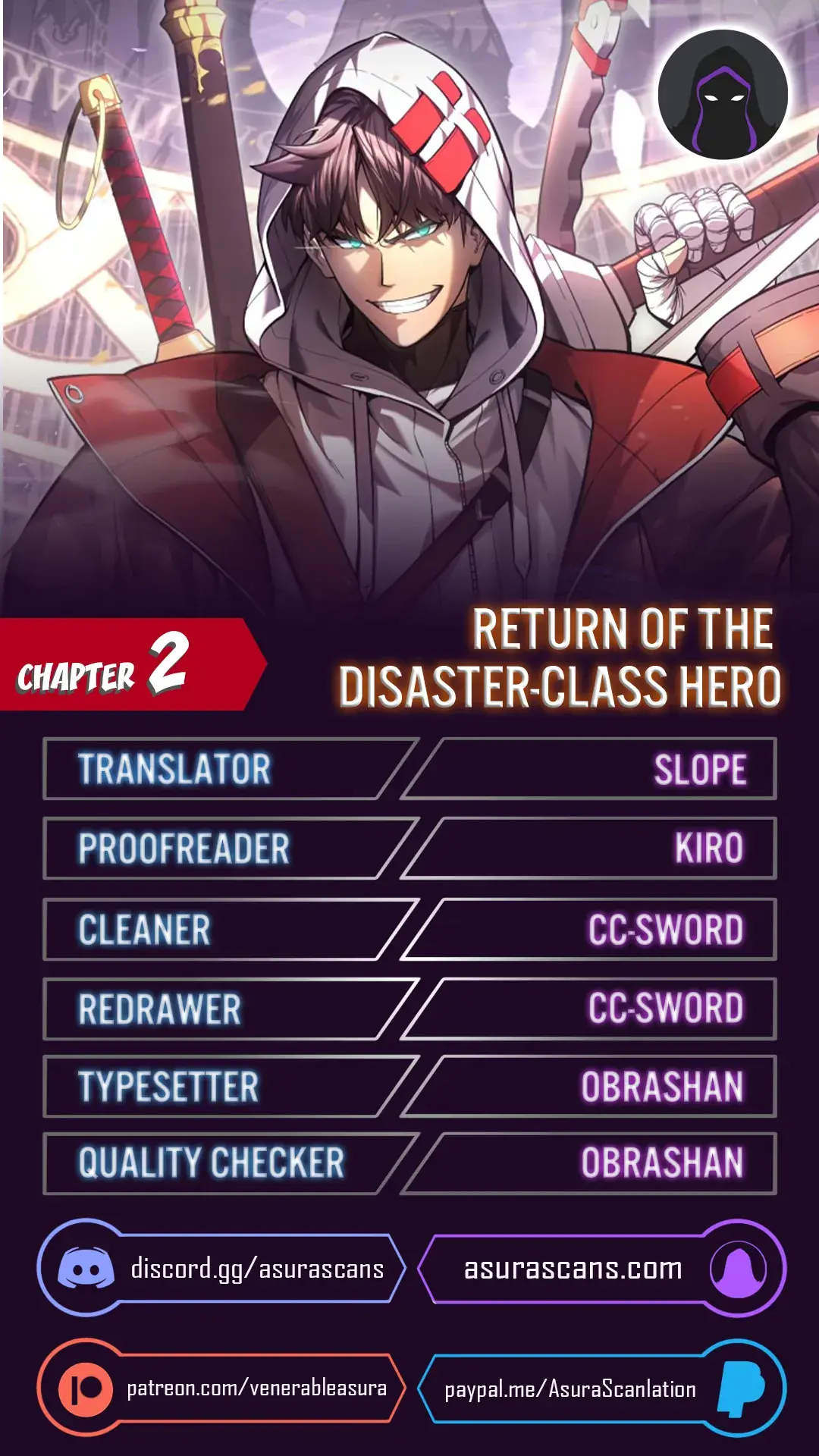 Return of Disaster Class Hero Chapter 2 Page 1