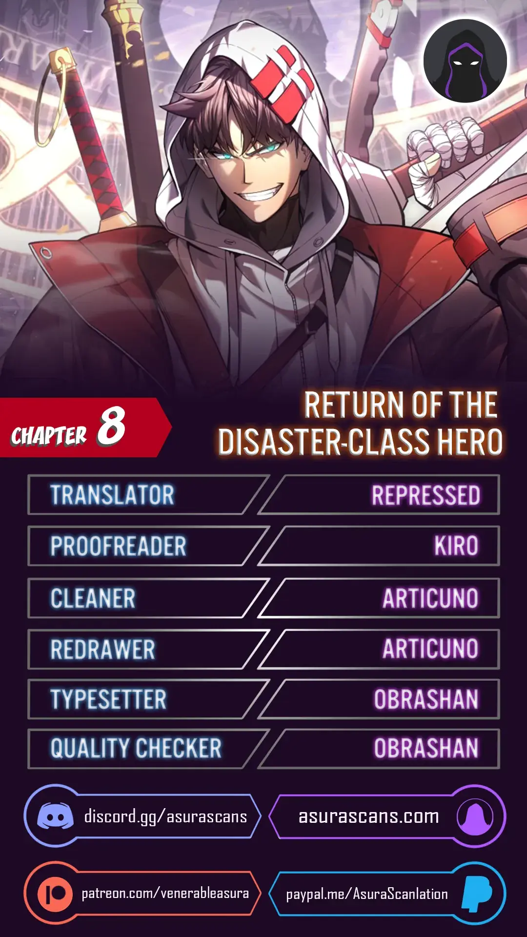 Return of Disaster Class Hero Chapter 8 Page 1