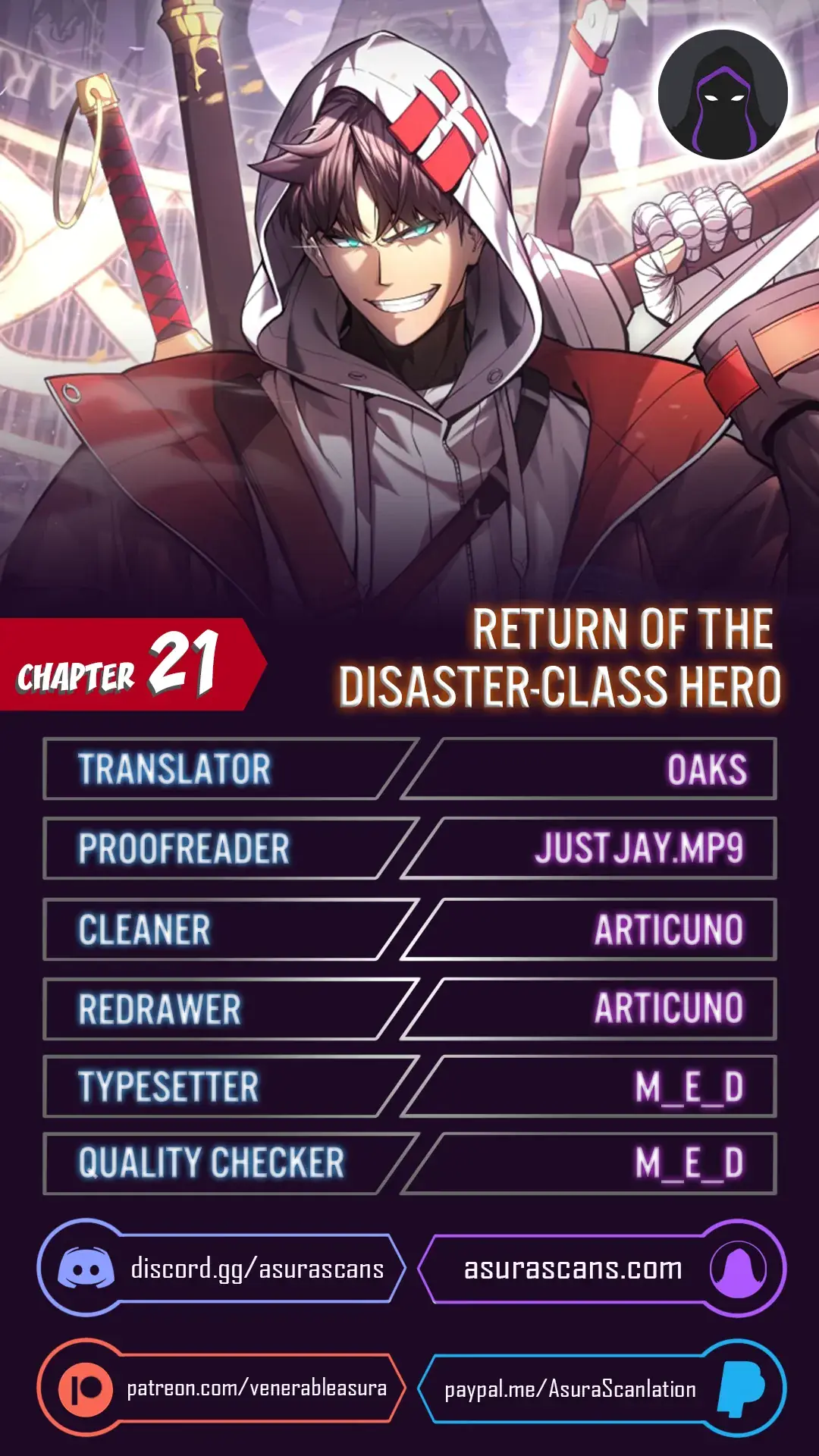 Return of Disaster Class Hero Chapter 21 Page 1