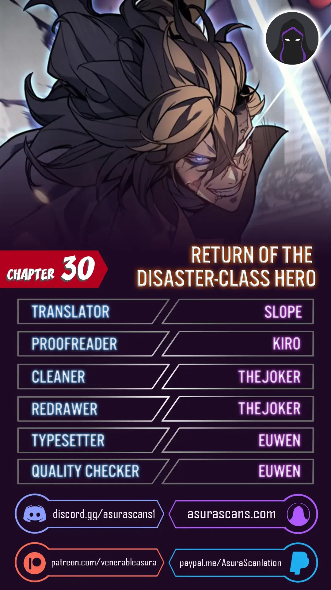 Return of Disaster Class Hero Chapter 30 Page 1