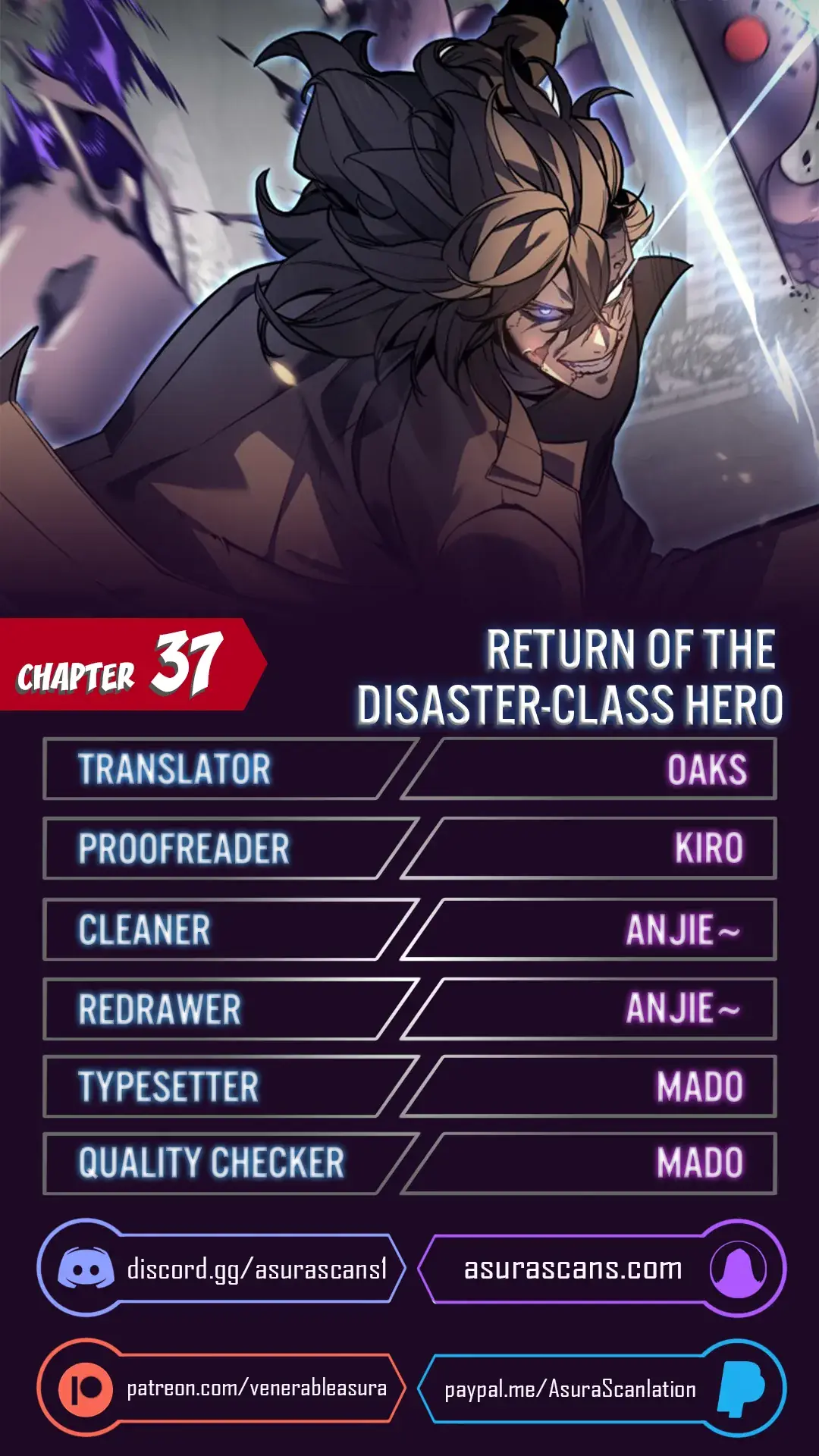 Return of Disaster Class Hero Chapter 37 Page 1