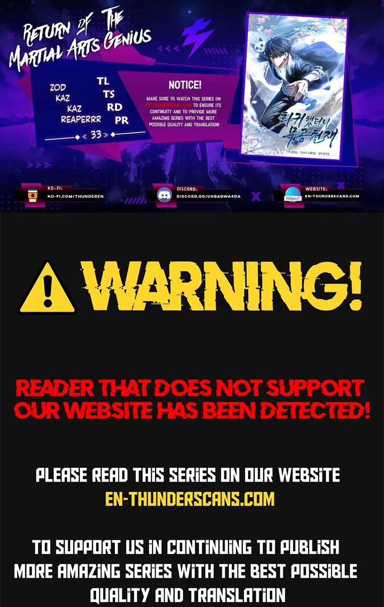 Return of the Martial Arts Genius Chapter 33 Page 2