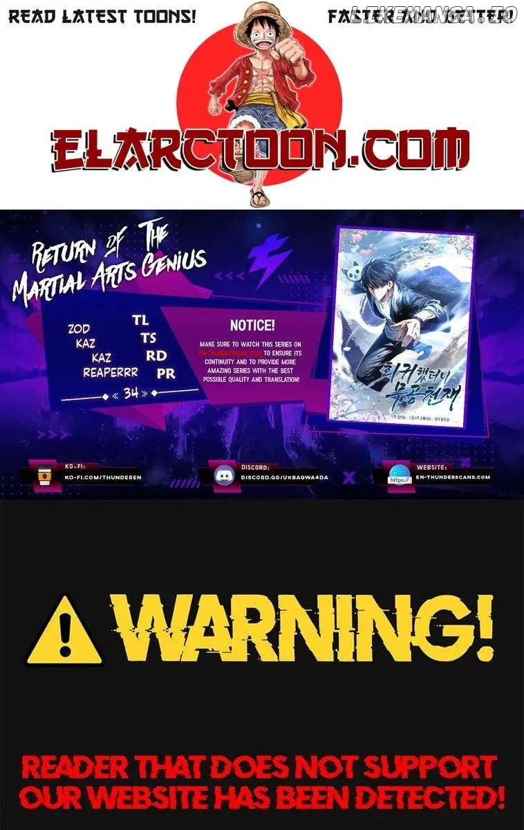 Return of the Martial Arts Genius Chapter 34 Page 2