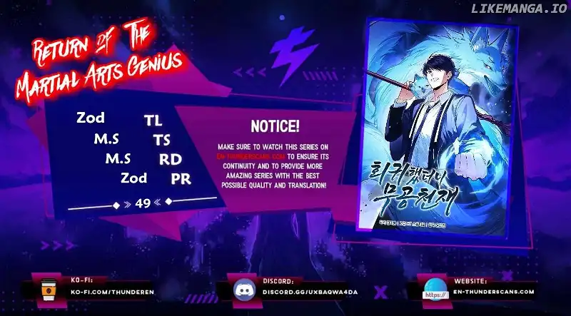 Return of the Martial Arts Genius Chapter 49 Page 1