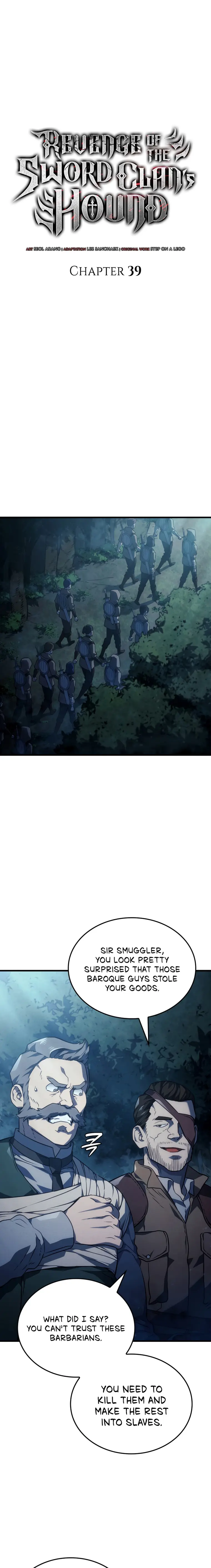 Revenge of the Iron-Blooded Sword Hound Chapter 39 Page 1