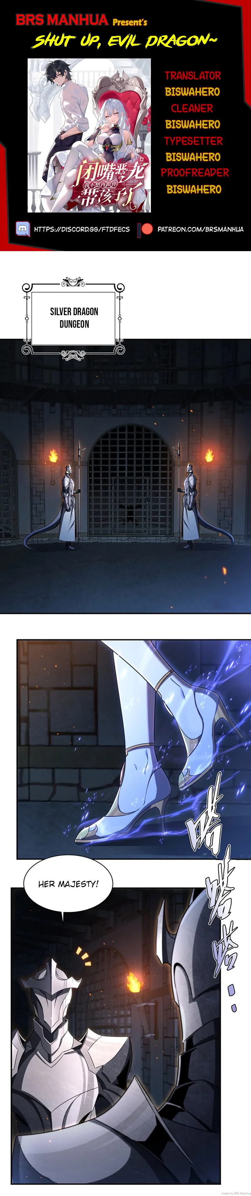 Shut Up, Evil Dragon, I Don't Want to Raise a Child With You Anymore Chapter 1 Page 2
