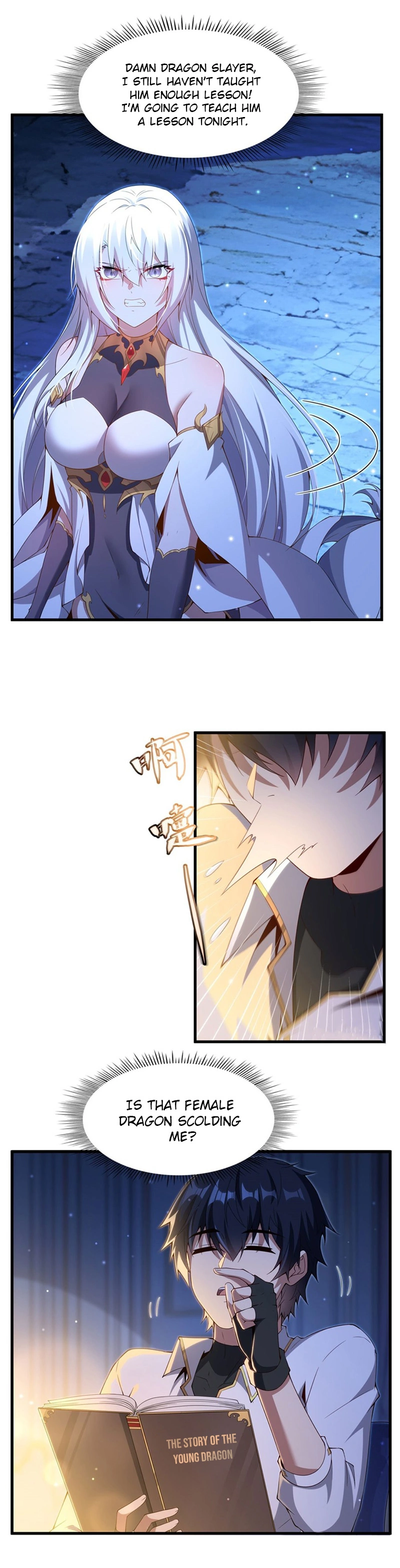 Shut Up, Evil Dragon, I Don't Want to Raise a Child With You Anymore Chapter 10 Page 11