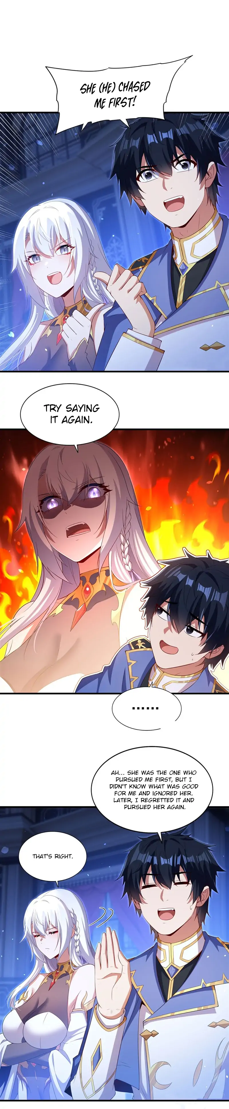 Shut Up, Evil Dragon, I Don't Want to Raise a Child With You Anymore Chapter 37 Page 53