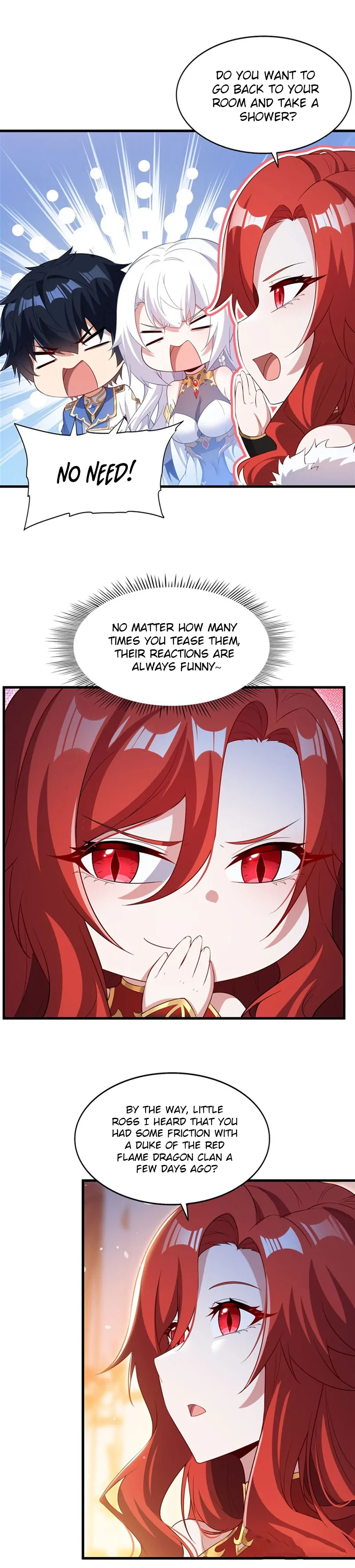 Shut Up, Evil Dragon, I Don't Want to Raise a Child With You Anymore Chapter 42 Page 7