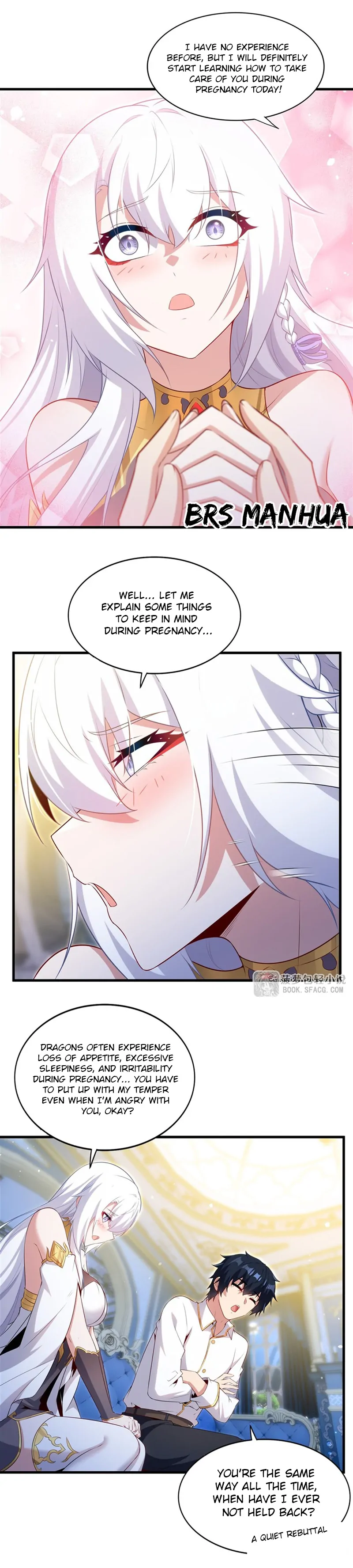 Shut Up, Evil Dragon, I Don't Want to Raise a Child With You Anymore Chapter 75 Page 54