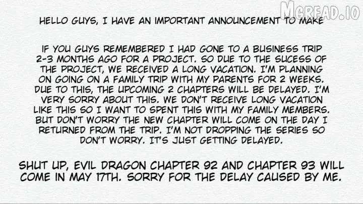 Shut Up, Evil Dragon, I Don't Want to Raise a Child With You Anymore Chapter 91 Page 60