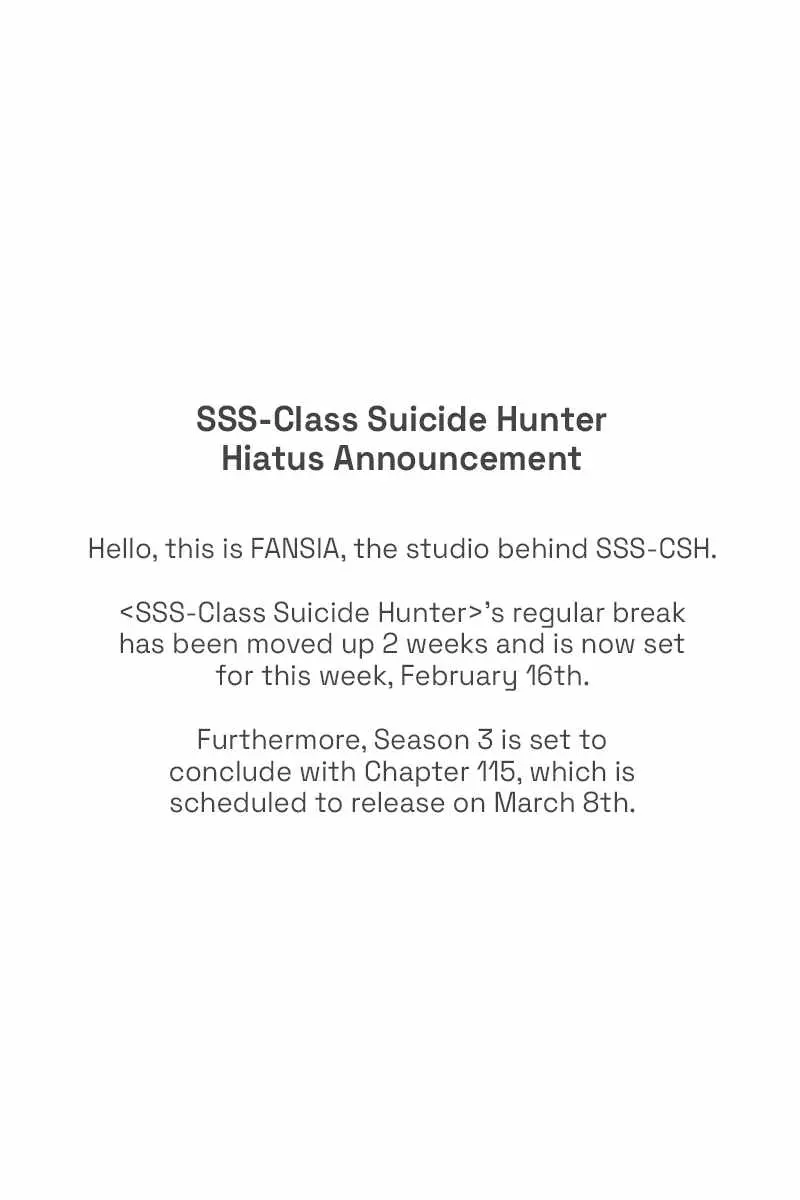SSS Class Revival Hunter Chapter 112.5 Page 2