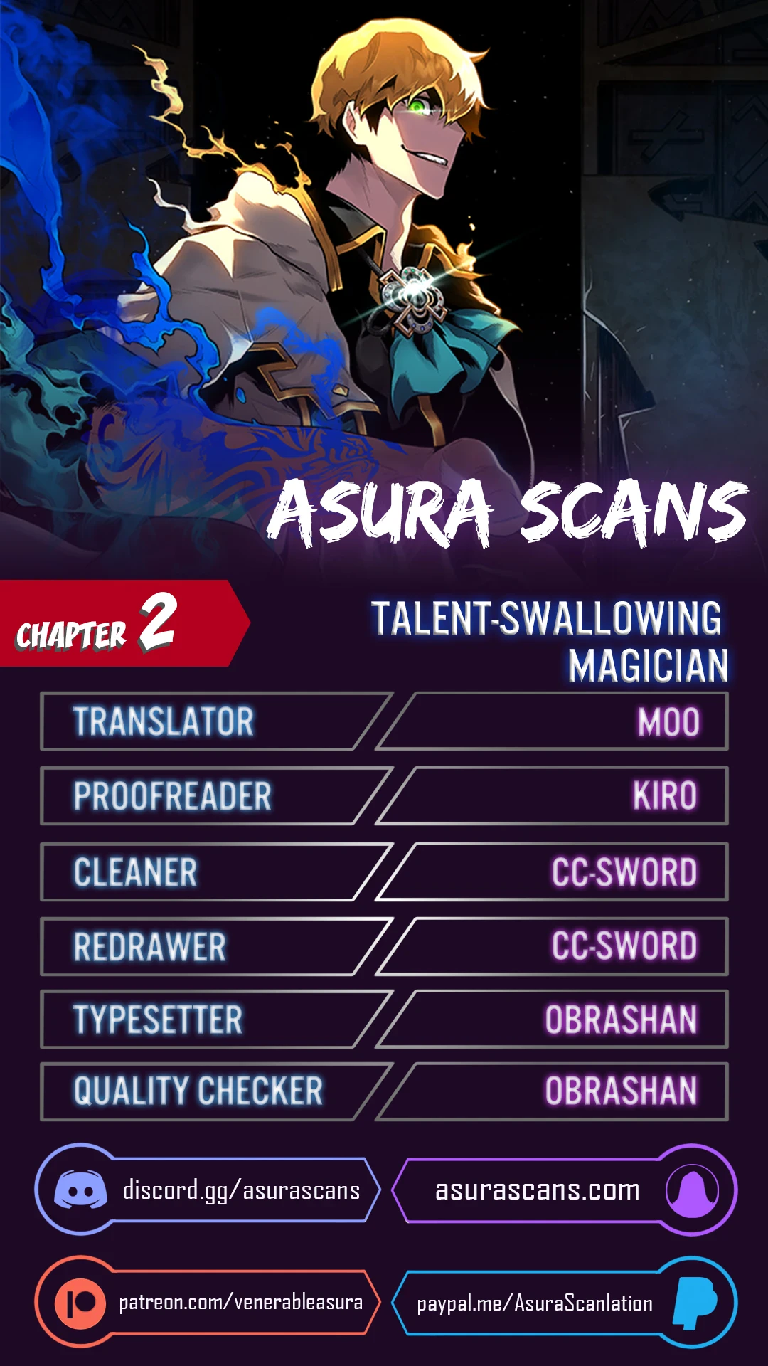 Talent-Swallowing Magician Chapter 2 Page 1