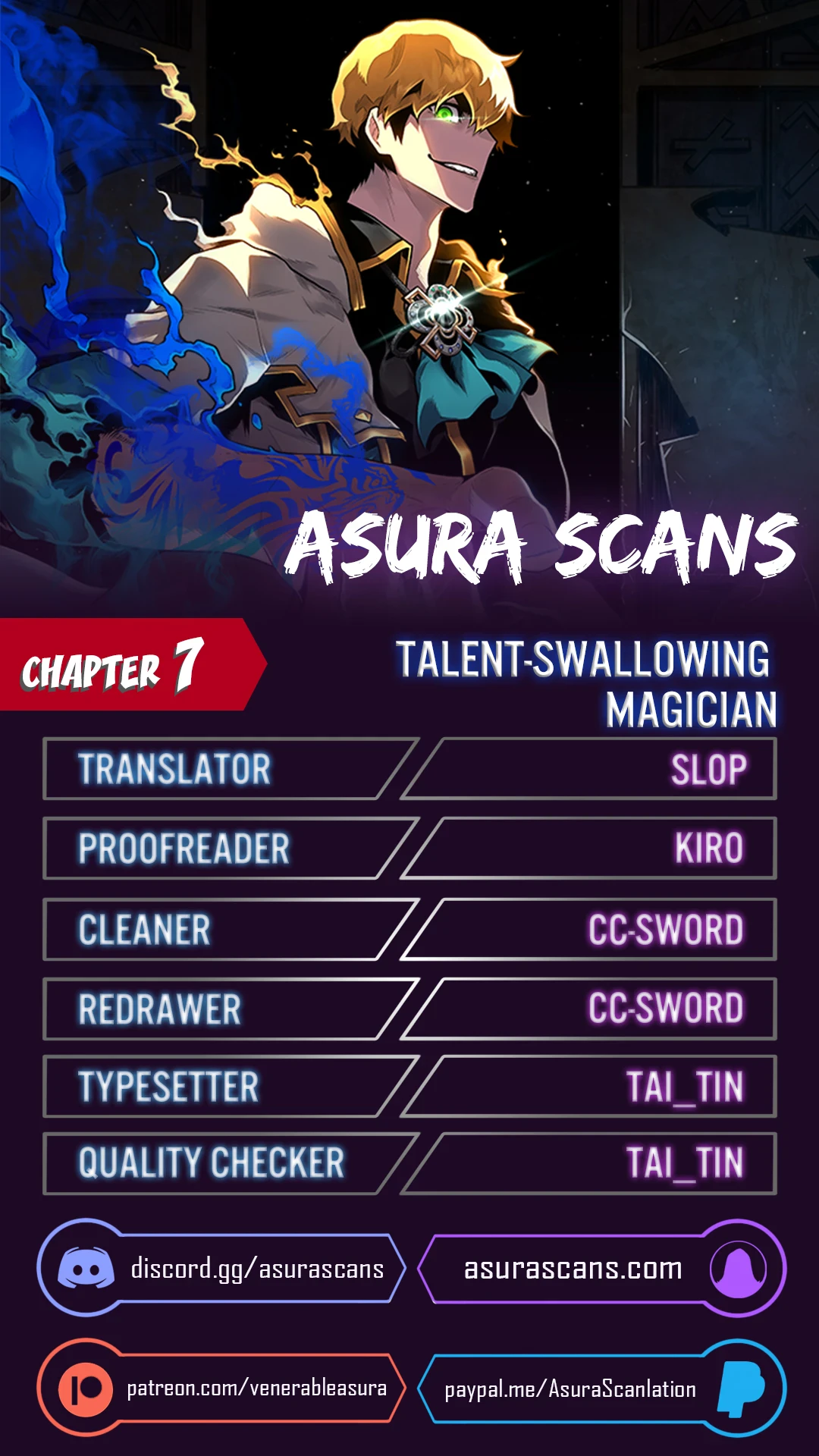 Talent-Swallowing Magician Chapter 7 Page 1