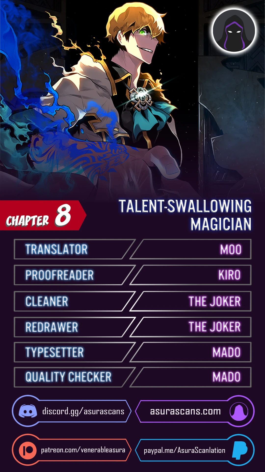 Talent-Swallowing Magician Chapter 8 Page 1