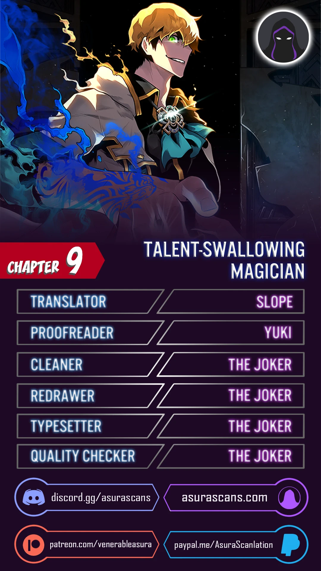 Talent-Swallowing Magician Chapter 9 Page 1