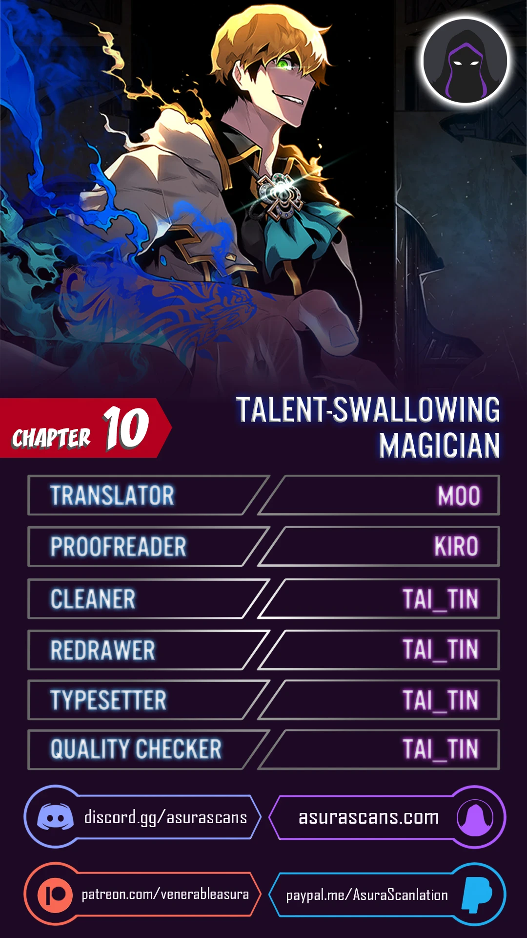 Talent-Swallowing Magician Chapter 10 Page 1