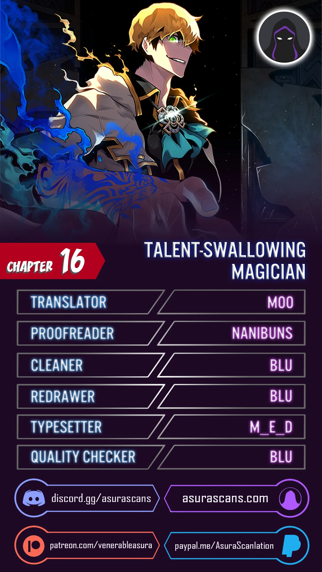 Talent-Swallowing Magician Chapter 16 Page 1