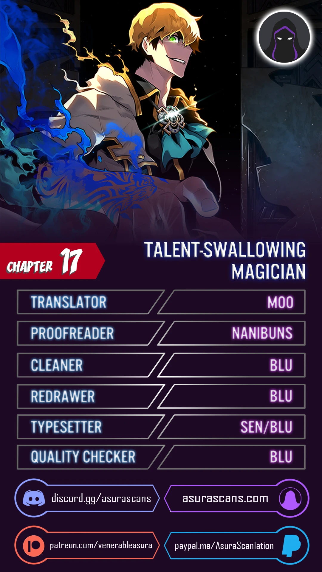 Talent-Swallowing Magician Chapter 17 Page 1