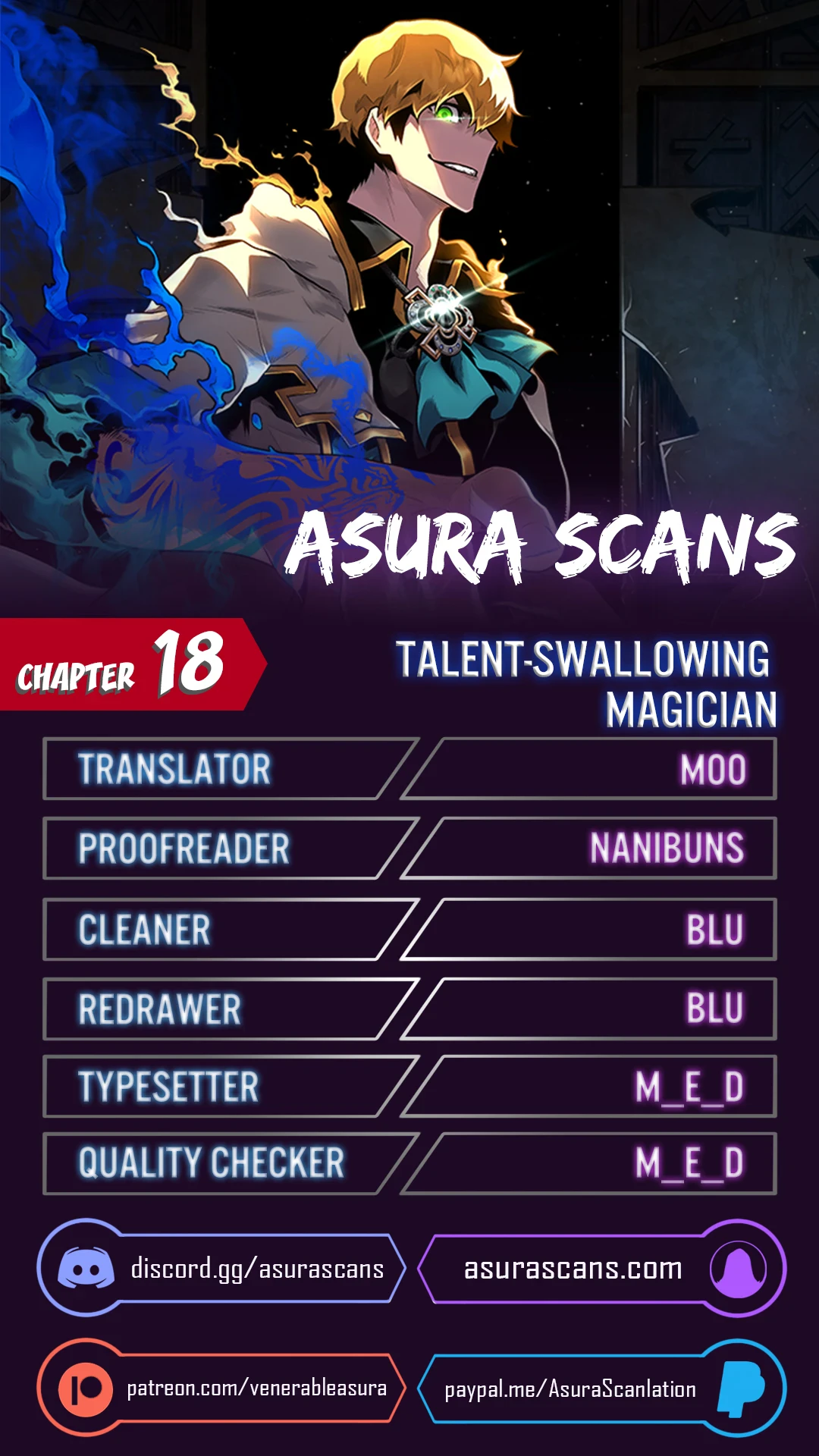 Talent-Swallowing Magician Chapter 18 Page 1