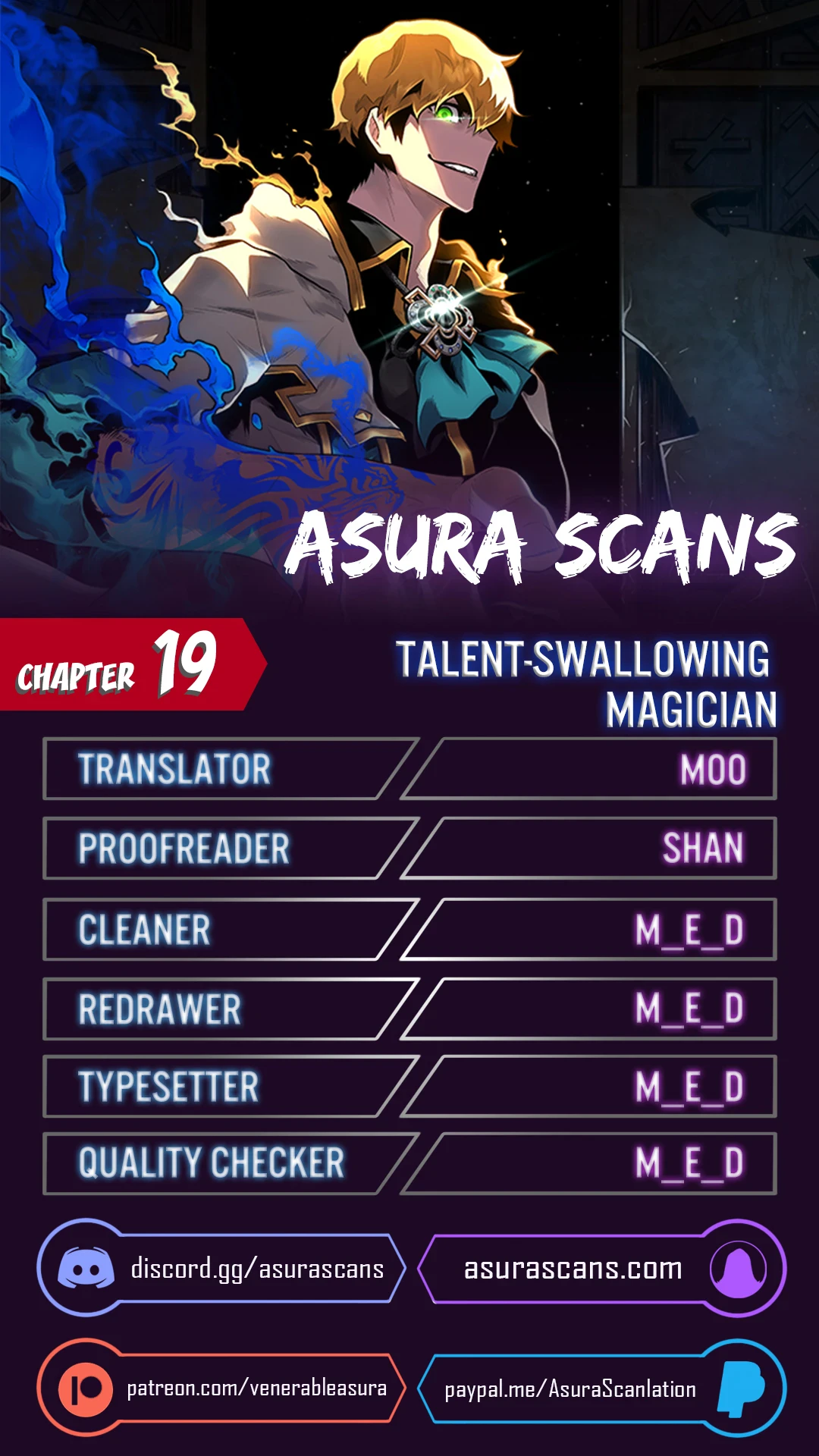 Talent-Swallowing Magician Chapter 19 Page 1