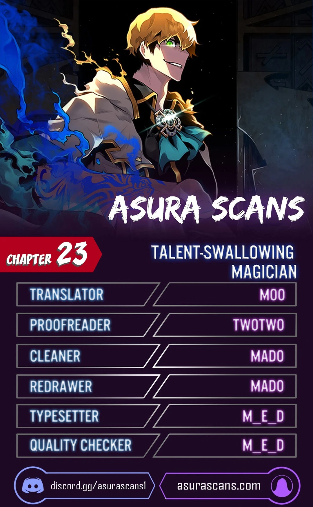 Talent-Swallowing Magician Chapter 23 Page 1