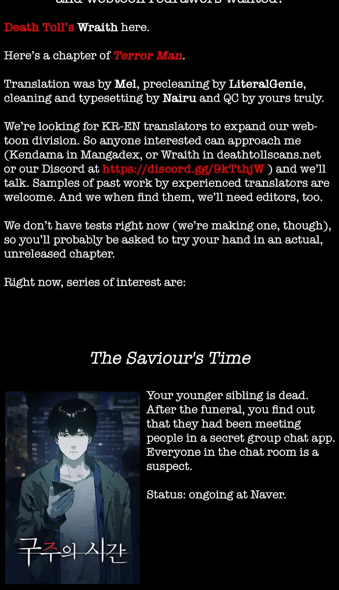 Terror Man Chapter 174 Page 65