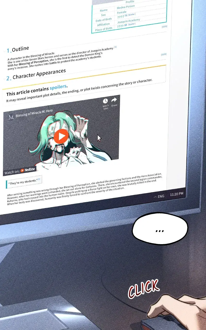 The Academy Sashimi Sword Master Chapter 8 Page 119