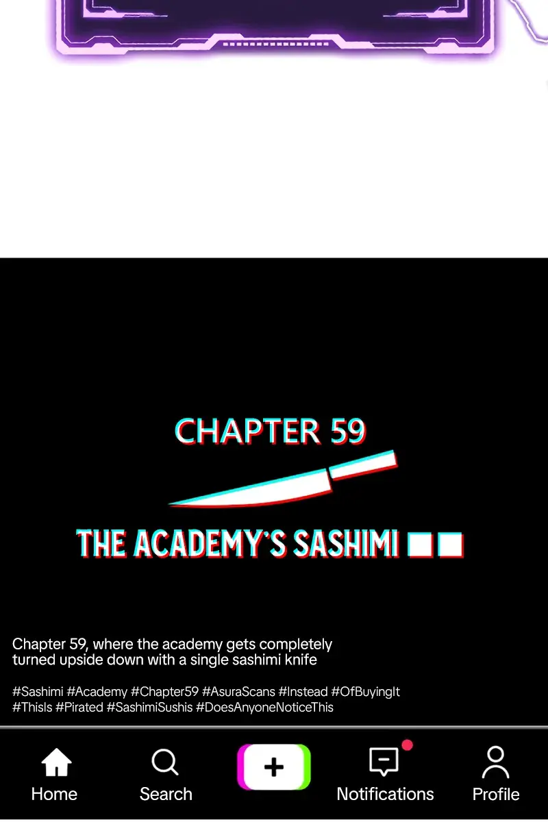 The Academy Sashimi Sword Master Chapter 58 Page 174