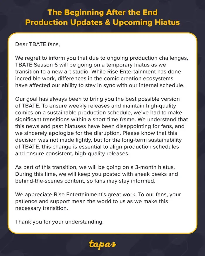 The Beginning After the End Chapter 188.5 Page 1