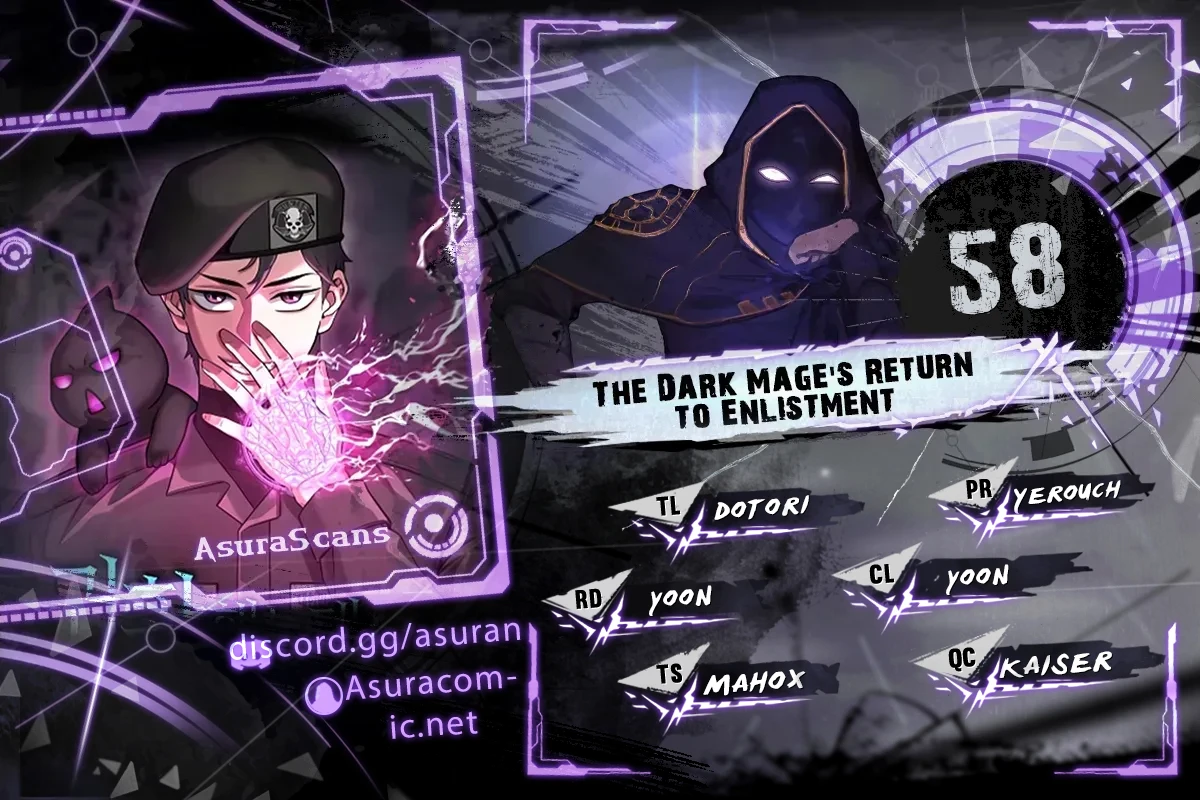 The Dark Mage's Return to Enlistment Chapter 58 Page 1